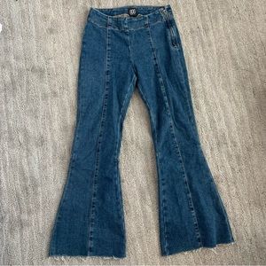 Cropped Flare Jeans by BDG